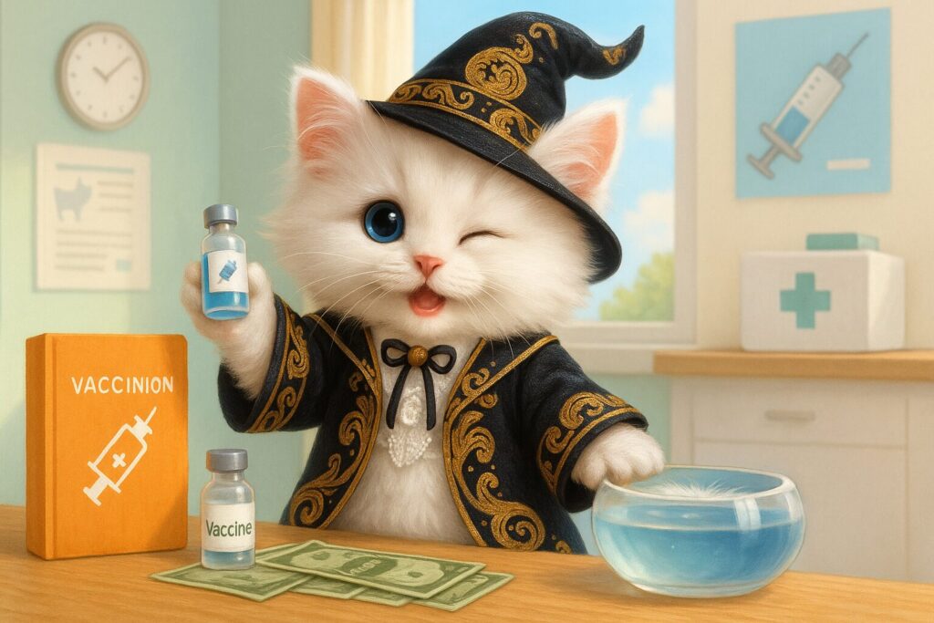 【初心者向け完全版】子猫から成猫までワクチン費用＆スケジュールまとめ